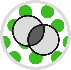 a ven diagram icon